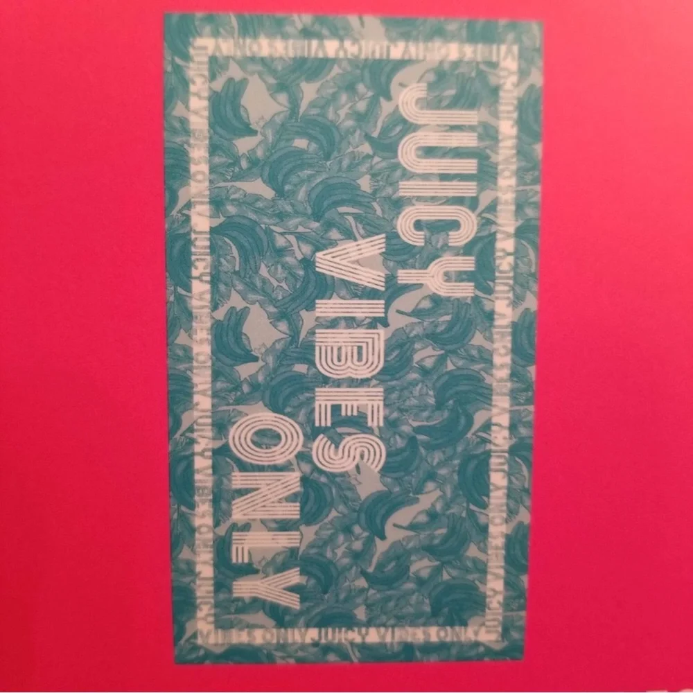 Juicy Couture Juicy Vibes Beach Towel NWT